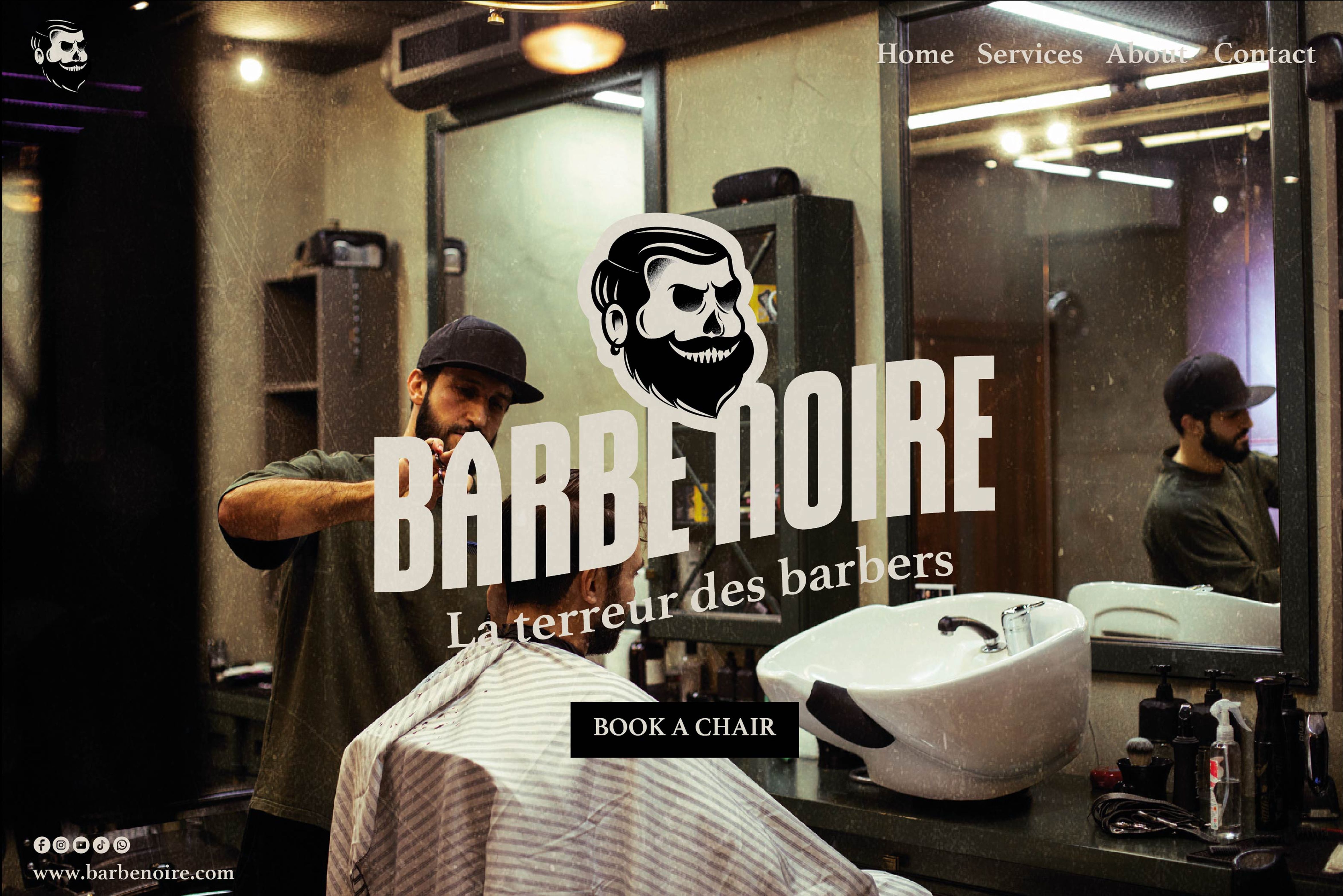 Site internet de barbe noire