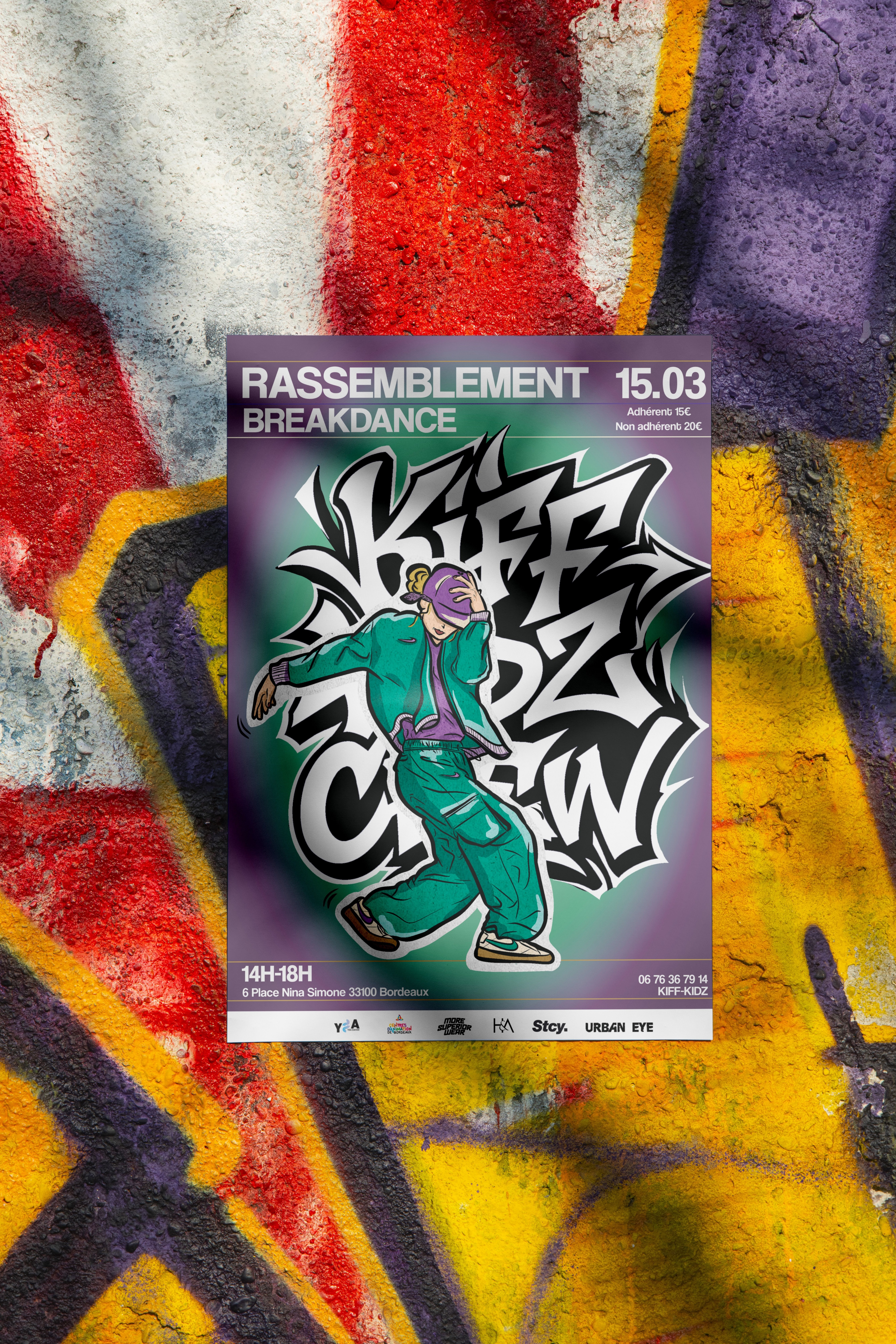 Rassemblement break dance le 10 mai 2026