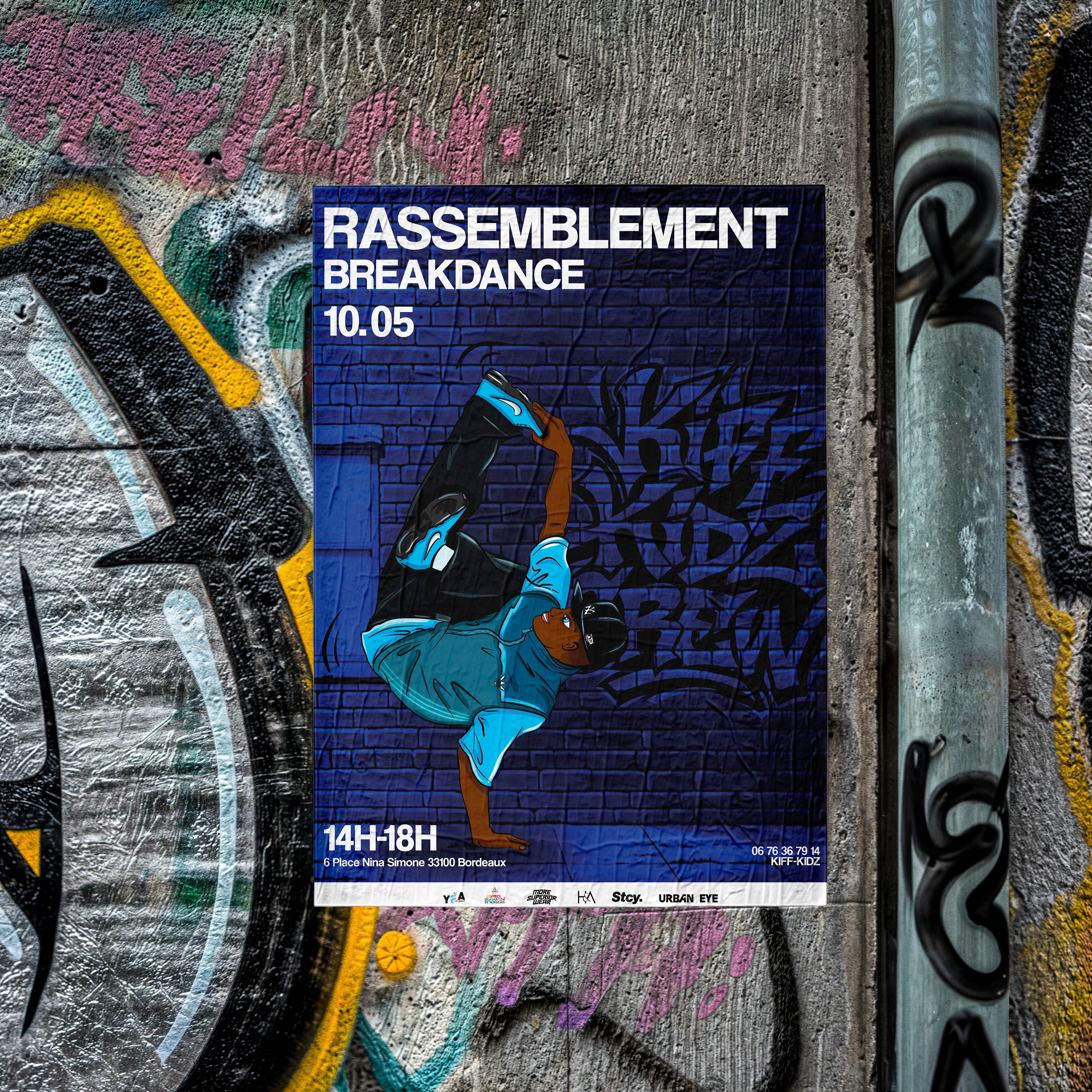 Rassemblement break dance 16 novembre 2025